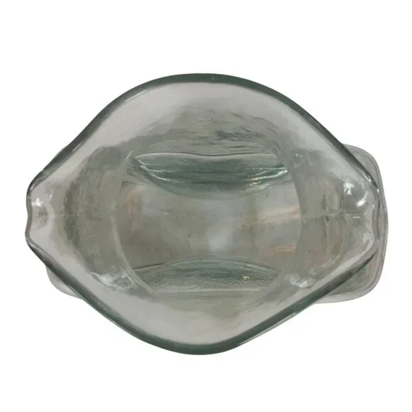 Blenko Glass 384 Crystal Double Spout Water Pitcher Carafe Decanter Mid Century - Picture 5 of 6